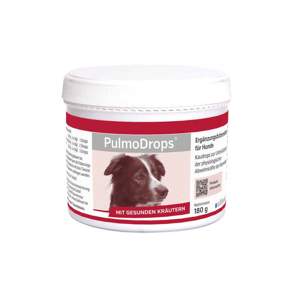 Alfavet PulmoDrops 180g für Hunde