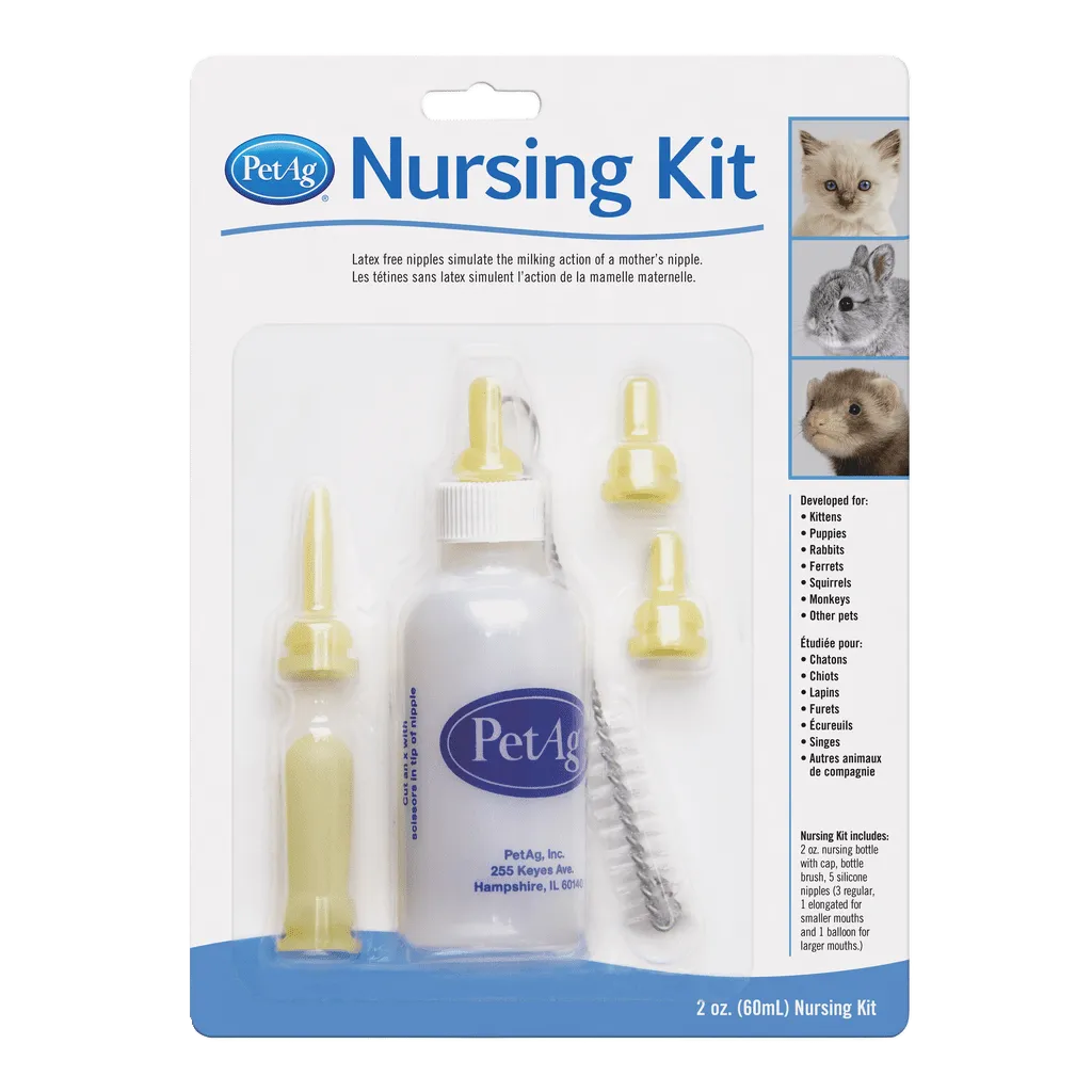 PetAG Nursing Kit 2 oz und 4 oz.