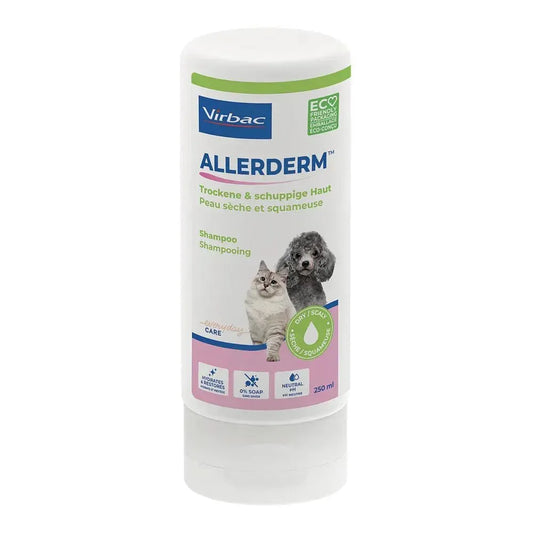 Virbac - 250 ml - Allerderm Shampoo - Marigin AG Onlineshop für Tierbedarf