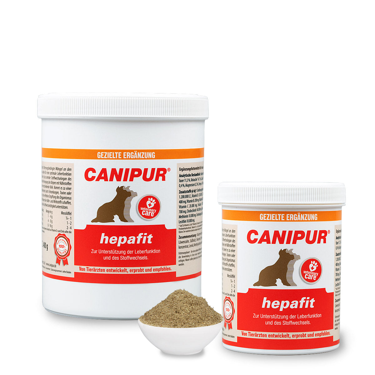 Vetripharm Canipur Hepafit Ergänzungsfuttermittel für Hunde