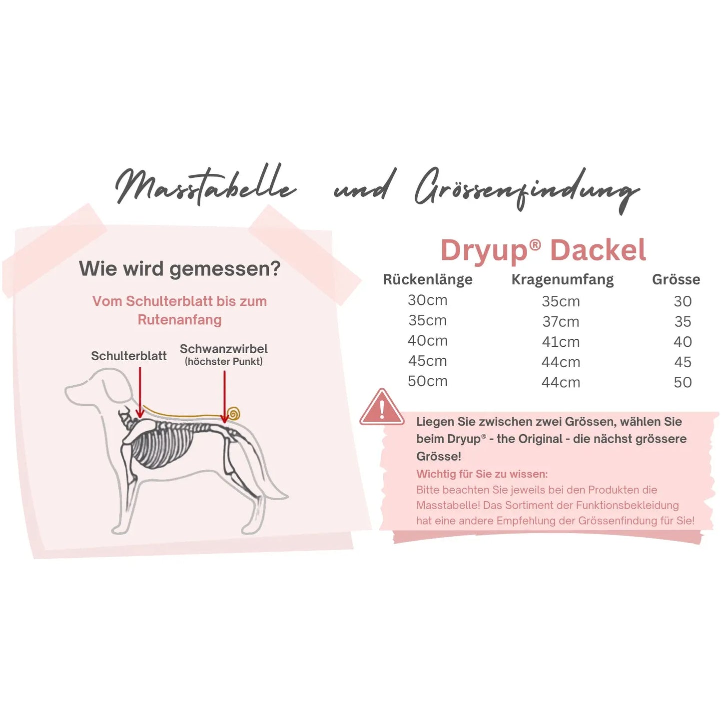 Dryup Cape DACKEL - Hundebademantel