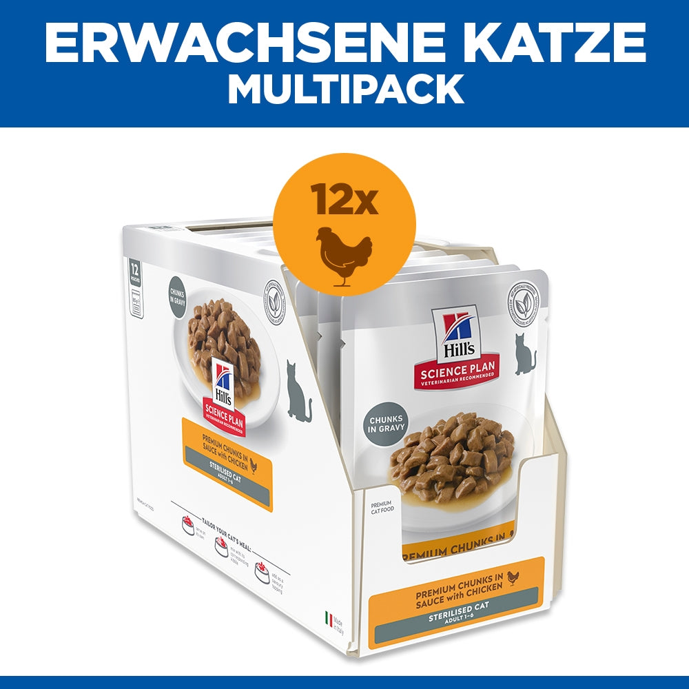 Hill's Sterilised Young Adult Beutel - Katze