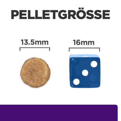 Hill's Prescription Diet u/d Trockenfutter für Hunde Pelletgrösse