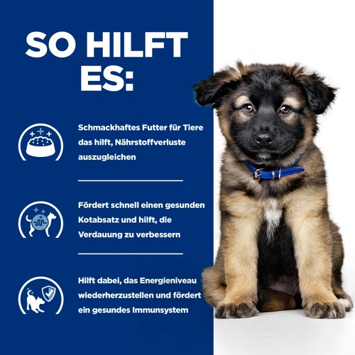 Hill’s Prescription Diet i/d Welpen Trockenfutter Huhn - So hilft es