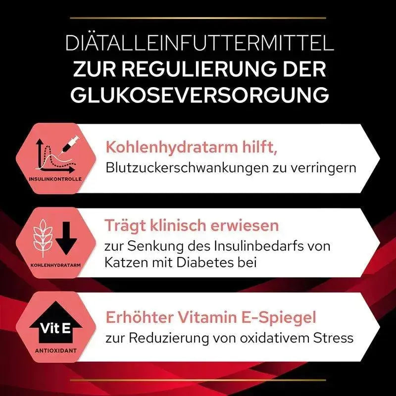Purina Veterinary Diets - Rind / 1 x 10 x 85g - Purina DM Diabetes Management Katze - Beutel/Rind - Marigin AG Onlineshop für Tierbedarf