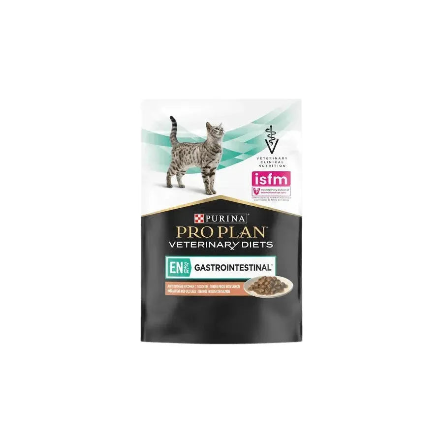 Purina Veterinary Diets - Lachs / 1 x 10 x 85g - Purina EN Gastrointestinal Katze - Beutel - Marigin AG Onlineshop für Tierbedarf