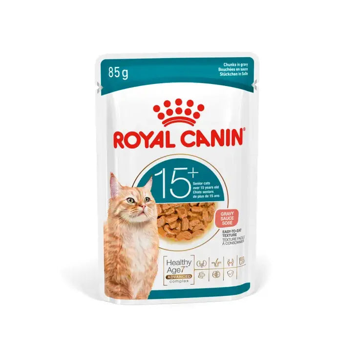 Royal Canin Ageing 15+ in Stückchen in Sauce 85g