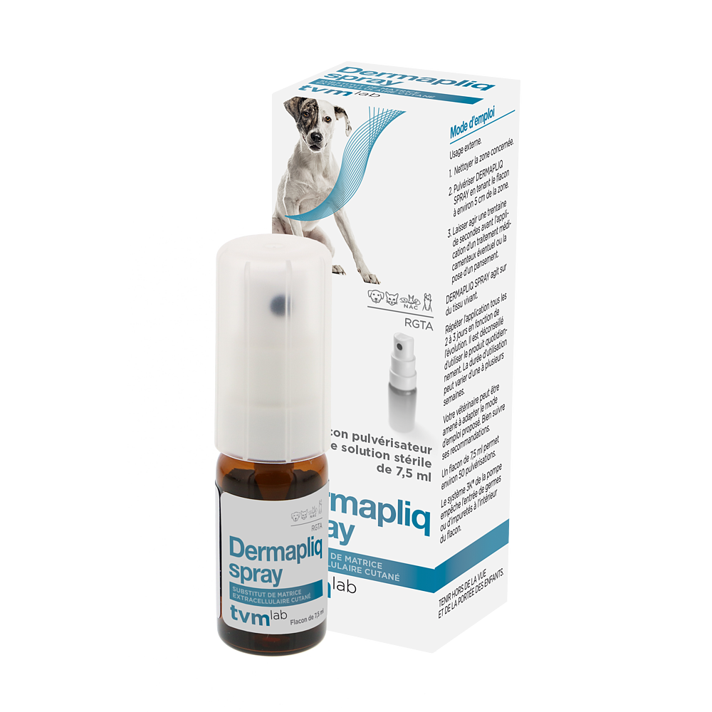 Tvm lab Dermapliq Spray für Hund/Katze/Pferd/Nager bei Hautproblemen