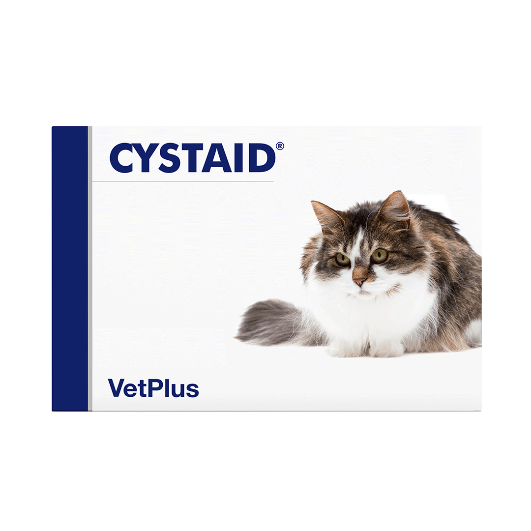 VetPlus Cystaid Katze - Tabletten - 30 Stück Ergänzungsfuttermittel