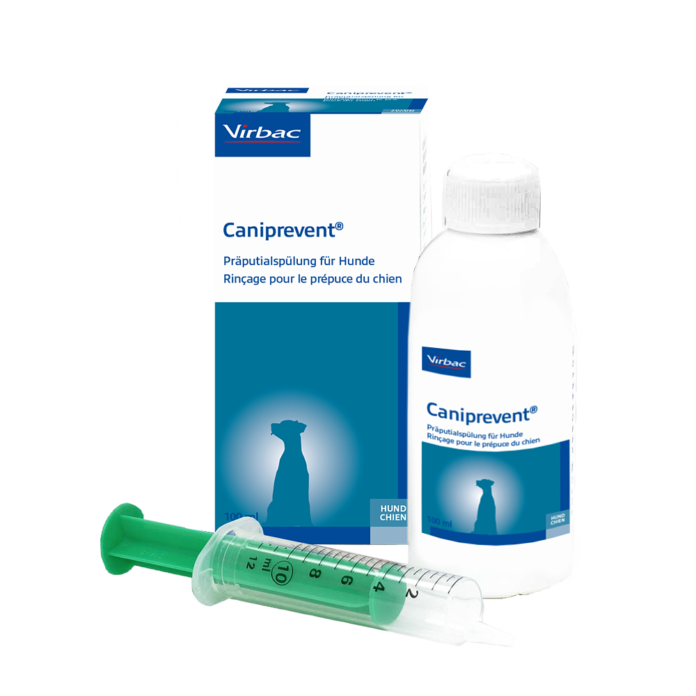 Virbac Caniprevent Präputialspülung bei Hautproblemen für Hunde - 100ml