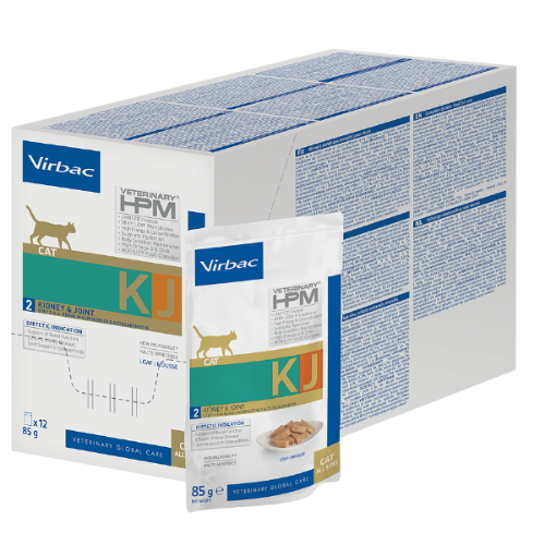 Virbac HPM Cat Kidney & Joint KJ2 Nassfutter