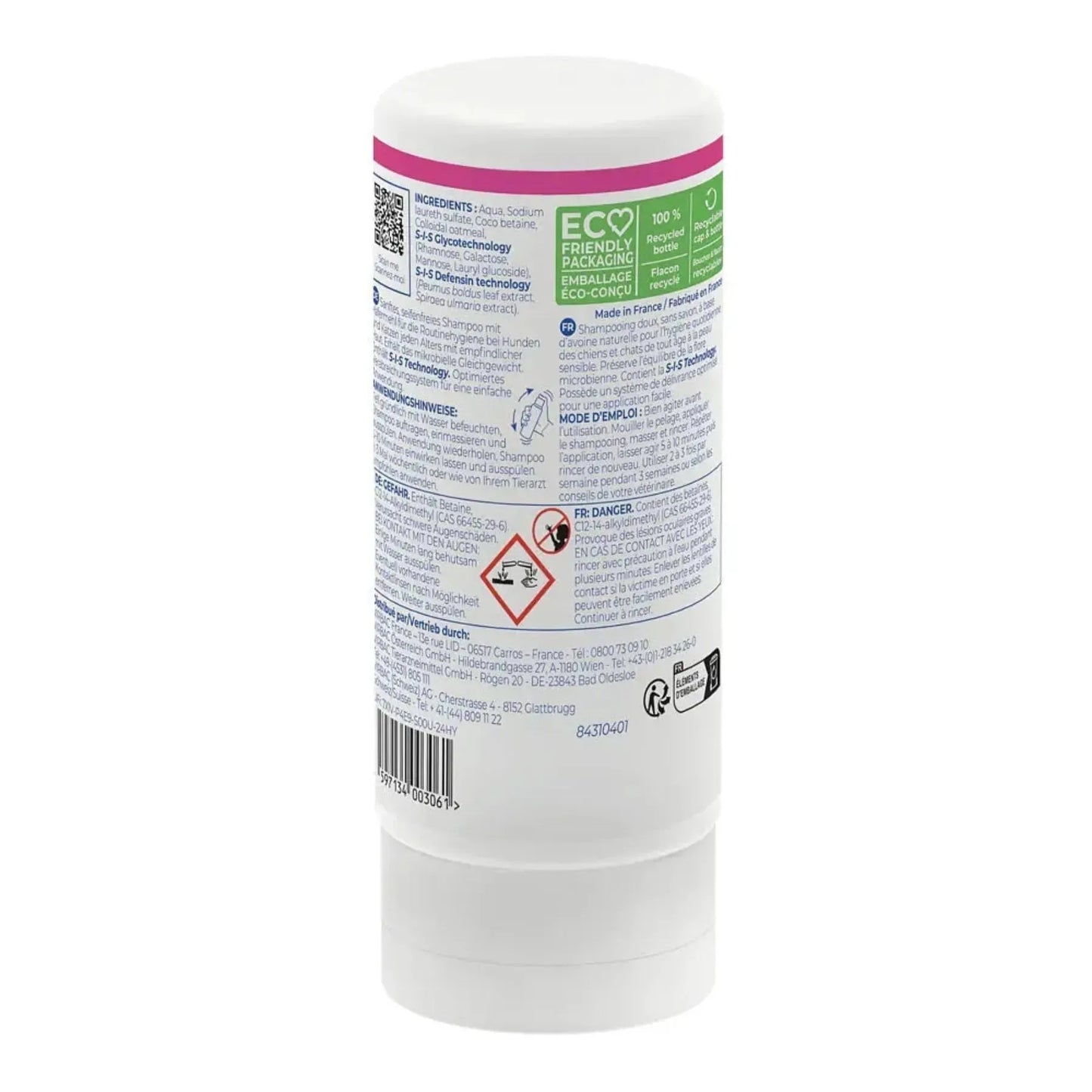 Allerderm Sensitive Skin Shampoo - Virbac - Marigin AG Onlineshop für Tierbedarf Allerderm Sensitive Skin Shampoo - 250ml Pflegeprodukte