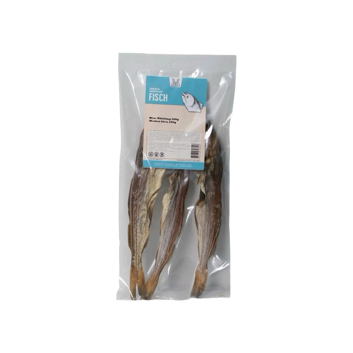 Blue Whitting - Hund - Kaufit - Marigin AG Onlineshop für Tierbedarf Blue Whitting - Hund - 200g Kauartikel