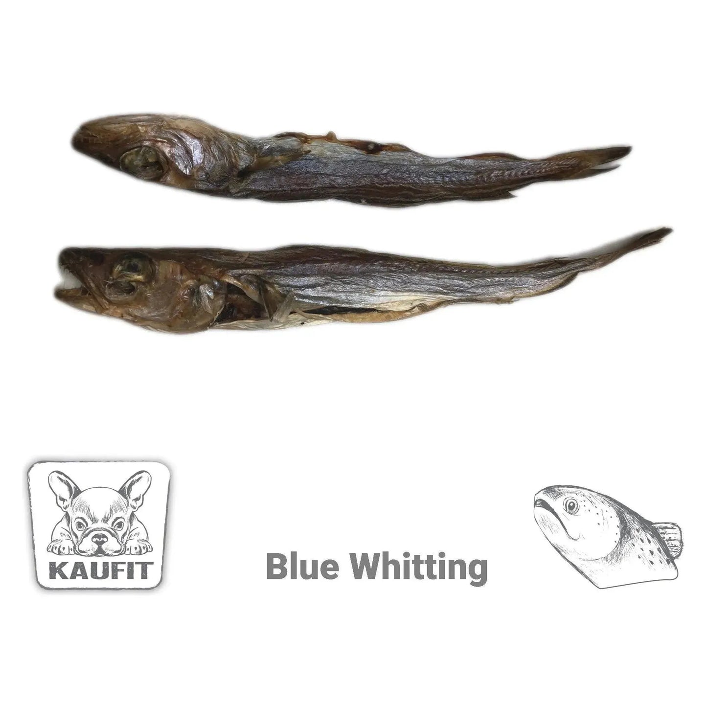 Blue Whitting - Hund - Kaufit - Marigin AG Onlineshop für Tierbedarf Blue Whitting - Hund - 200g Kauartikel