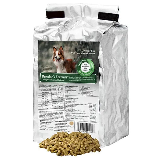 Breeders Formula Hund - Pellets - Life Data - Marigin AG Onlineshop für Tierbedarf Breeders Formula Hund - Pellets - 500g Ergänzungsfuttermittel