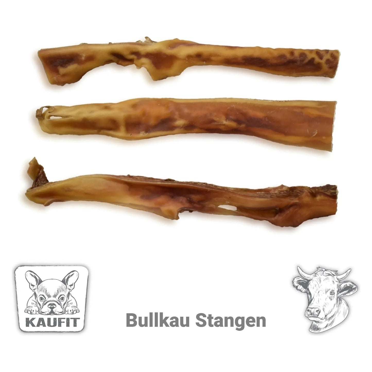 Bullkaustangen - Hund - Kaufit - Marigin AG Onlineshop für Tierbedarf Bullkaustangen - Hund - 1000 g Kauartikel