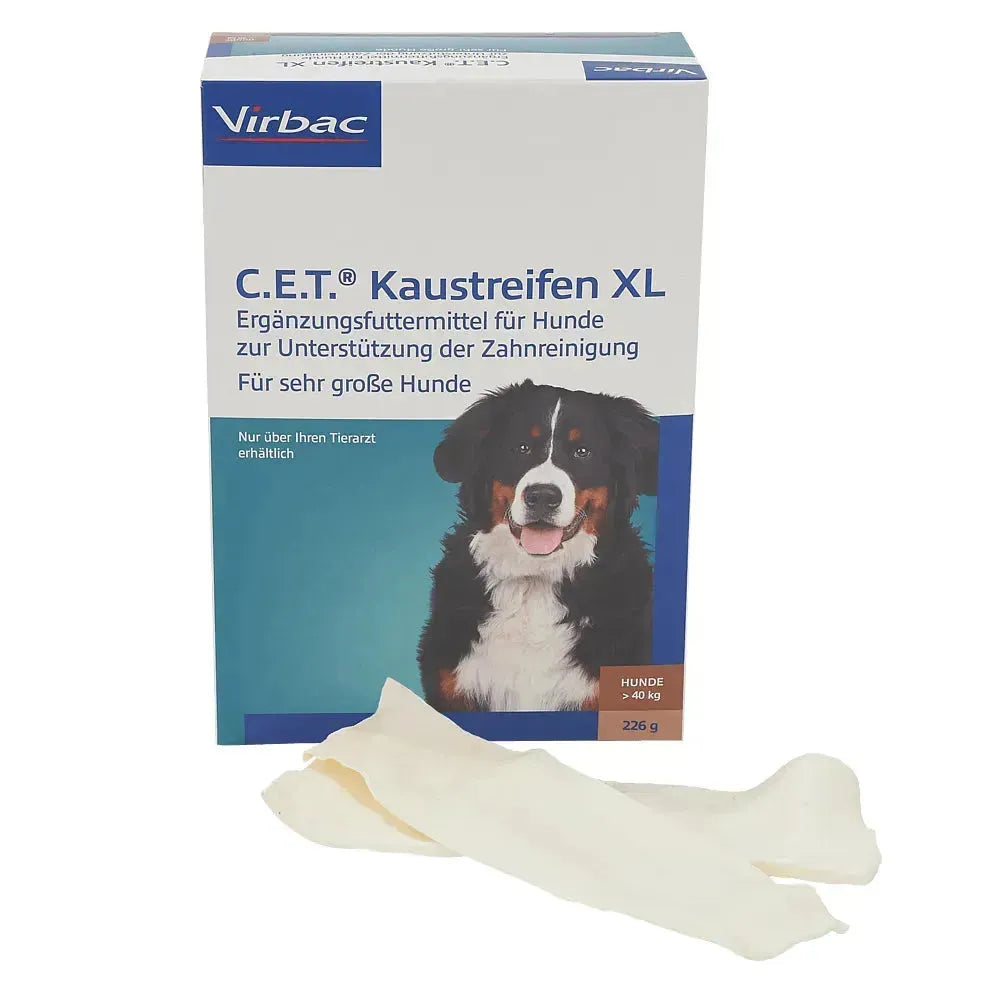 C.E.T Kaustreifen für Hunde - Virbac - Marigin AG Onlineshop für Tierbedarf C.E.T Kaustreifen für Hunde - bis 10kg Kauartikel