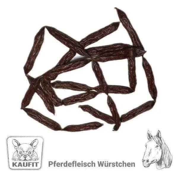 Cavallinos Pferdefleisch Würstli - Hund - Kaufit - Marigin AG Onlineshop für Tierbedarf Cavallinos Pferdefleisch Würstli - Hund - 1 x 140g Kauartikel
