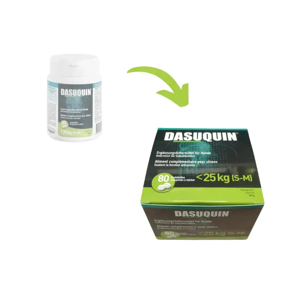 Dasuquin Hund - Nutramax - Marigin AG Onlineshop für Tierbedarf Dasuquin Hund - bis 25kg Ergänzungsfuttermittel