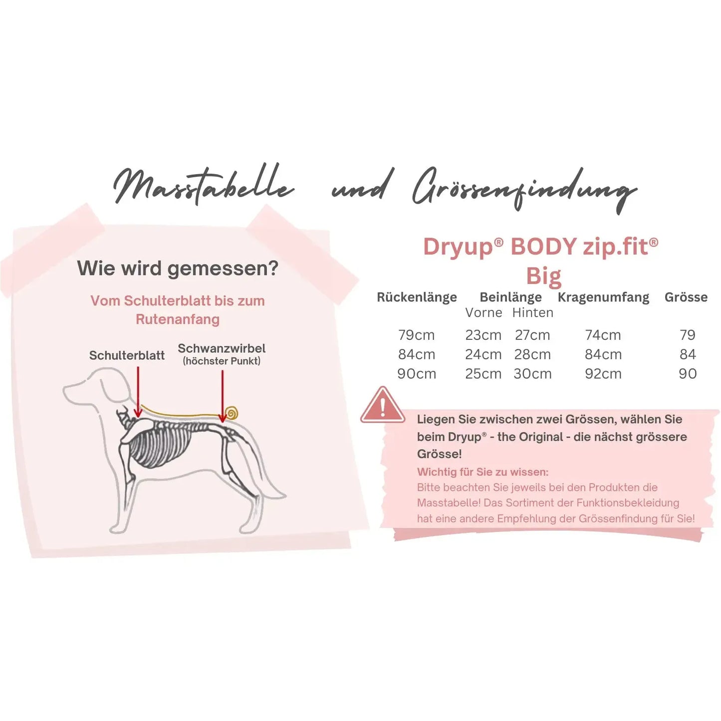 Dryup Body zip.fit BIG - Hundebademantel - Action Factory - Marigin AG Onlineshop für Tierbedarf Dryup Body zip.fit BIG - Hundebademantel - BIG / 79 cm / Grau Mantel