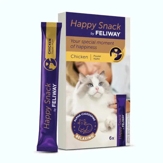 Feliway Happy Snack - Katzen - Ceva - Marigin AG Onlineshop für Tierbedarf Feliway Happy Snack - Katzen - Huhn / 6 x 15g Futter