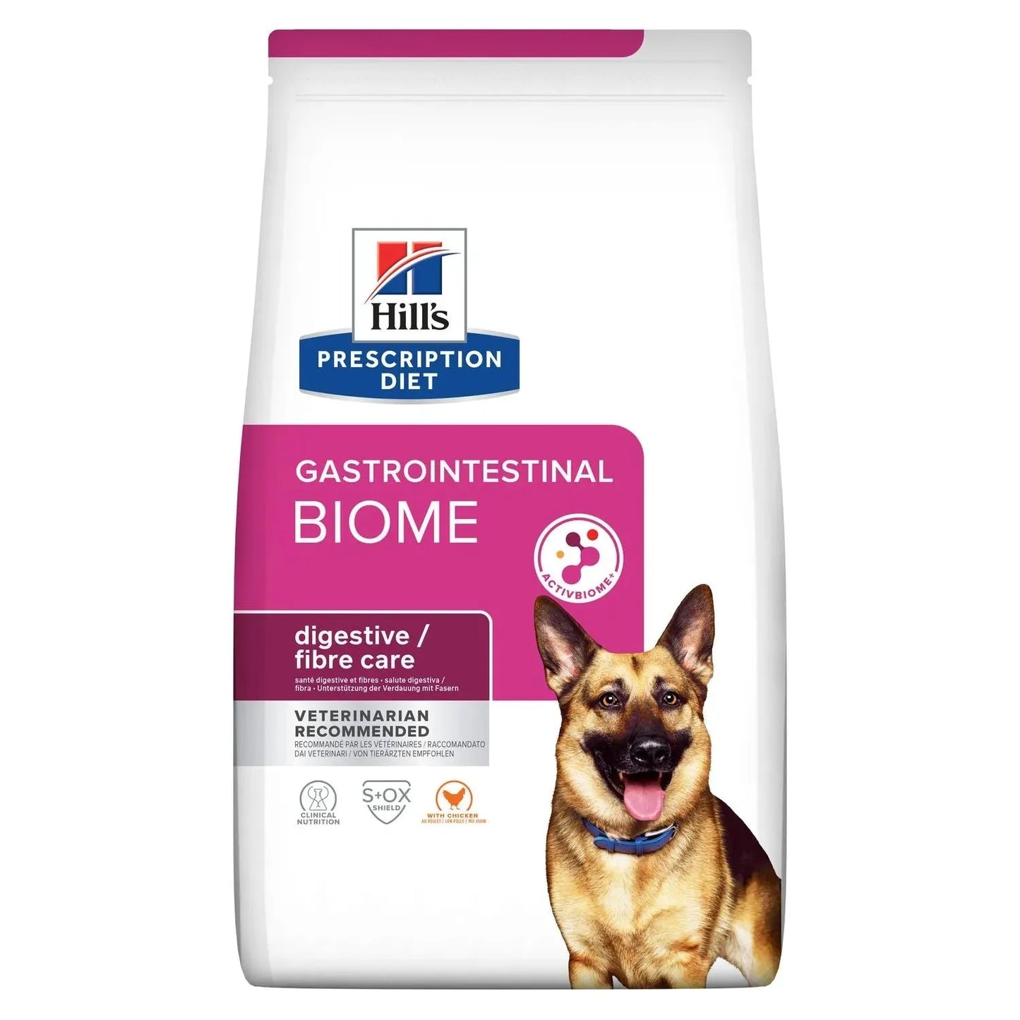 Hill's Gastrointestinal Biome Fibre Care - Hund - Hill's Prescription Diet - Marigin AG Onlineshop für Tierbedarf Hill's Gastrointestinal Biome Fibre Care - Hund - Huhn / 1 x 1.5 kg Futter