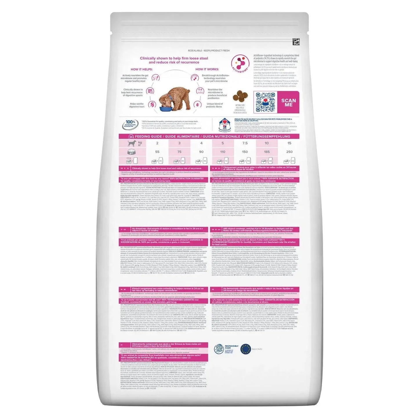 Hill's Gastrointestinal Biome Mini - Hund - Hill's Prescription Diet - Marigin AG Onlineshop für Tierbedarf Hill's Gastrointestinal Biome Mini - Hund - Huhn / 1 x 1 kg Futter