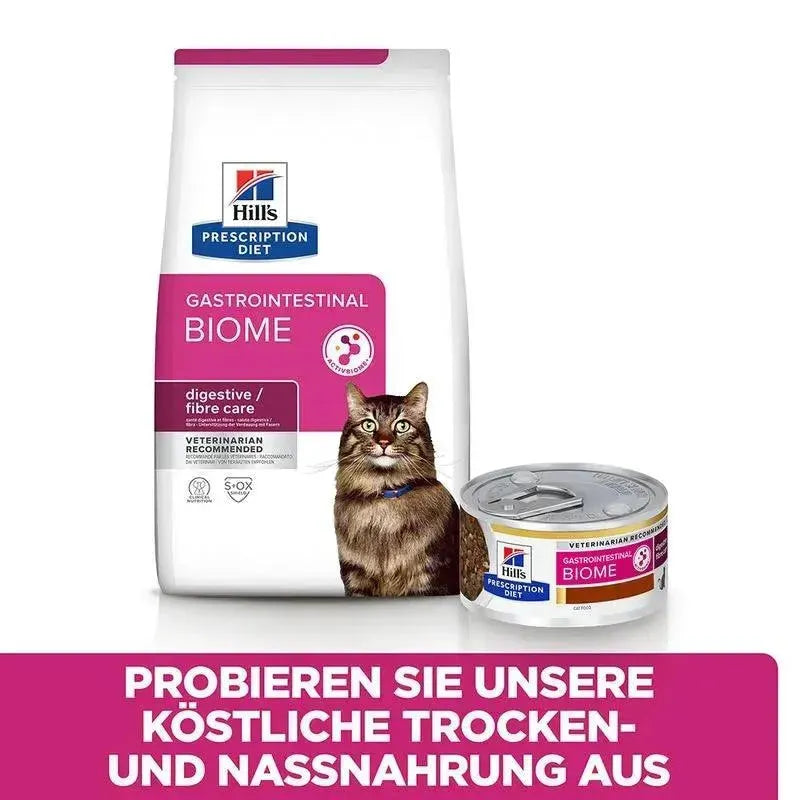Hill's Gastrointestinal Biome Stress Katze - Dose Ragount - Hill's Prescription Diet - Marigin AG Onlineshop für Tierbedarf Hill's Gastrointestinal Biome Stress Katze - Dose Ragount - Huhn & Gemüse / 1 x 82 g Futter