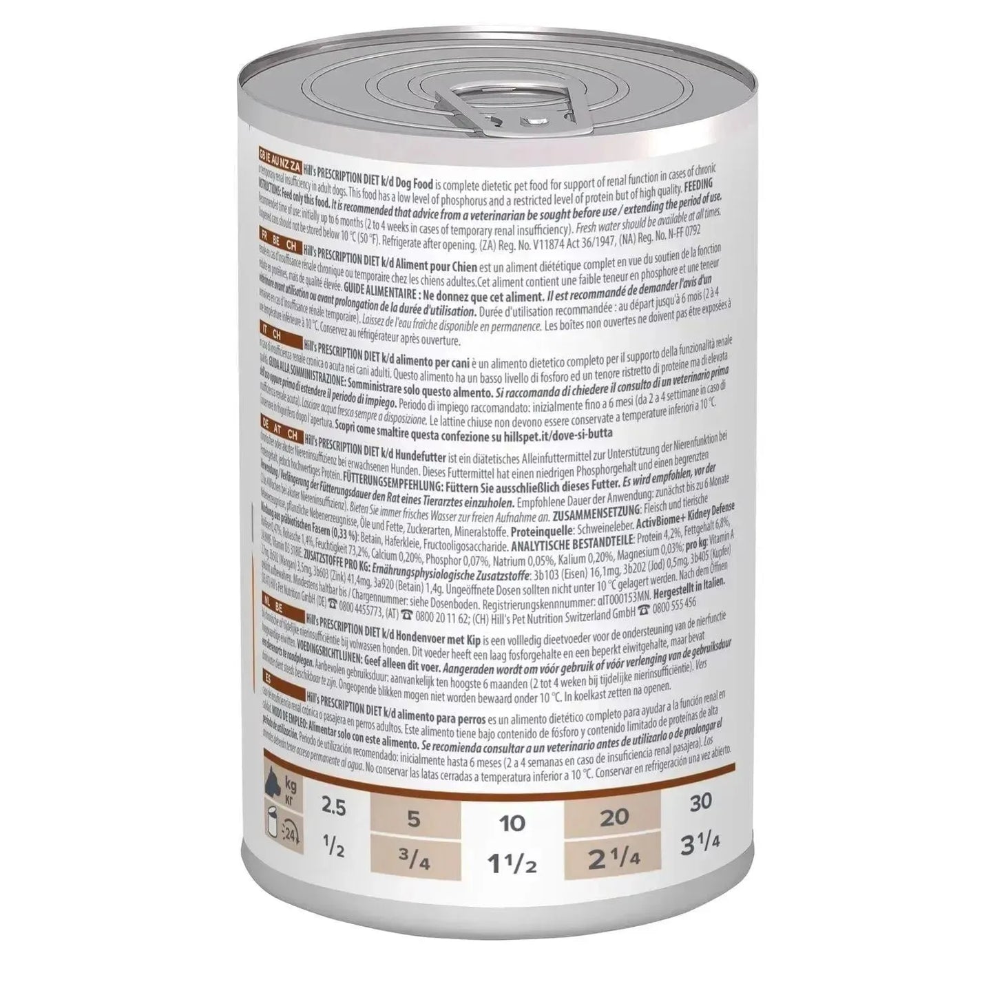 Hill's Kidney Care k/d Original Hund - Dose - Hill's Prescription Diet - Marigin AG Onlineshop für Tierbedarf Hill's Kidney Care k/d Original Hund - Dose - 200g / Dose / 1 x 200g Futter