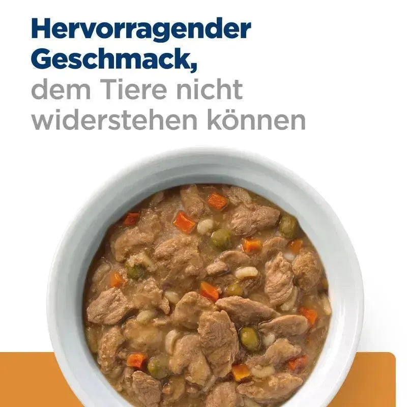 Hill's Kidney Care k/d Ragout Hund - Dosen - Hill's Prescription Diet - Marigin AG Onlineshop für Tierbedarf Hill's Kidney Care k/d Ragout Hund - Dosen - Huhn + Gemüse / 1 x 354g Futter