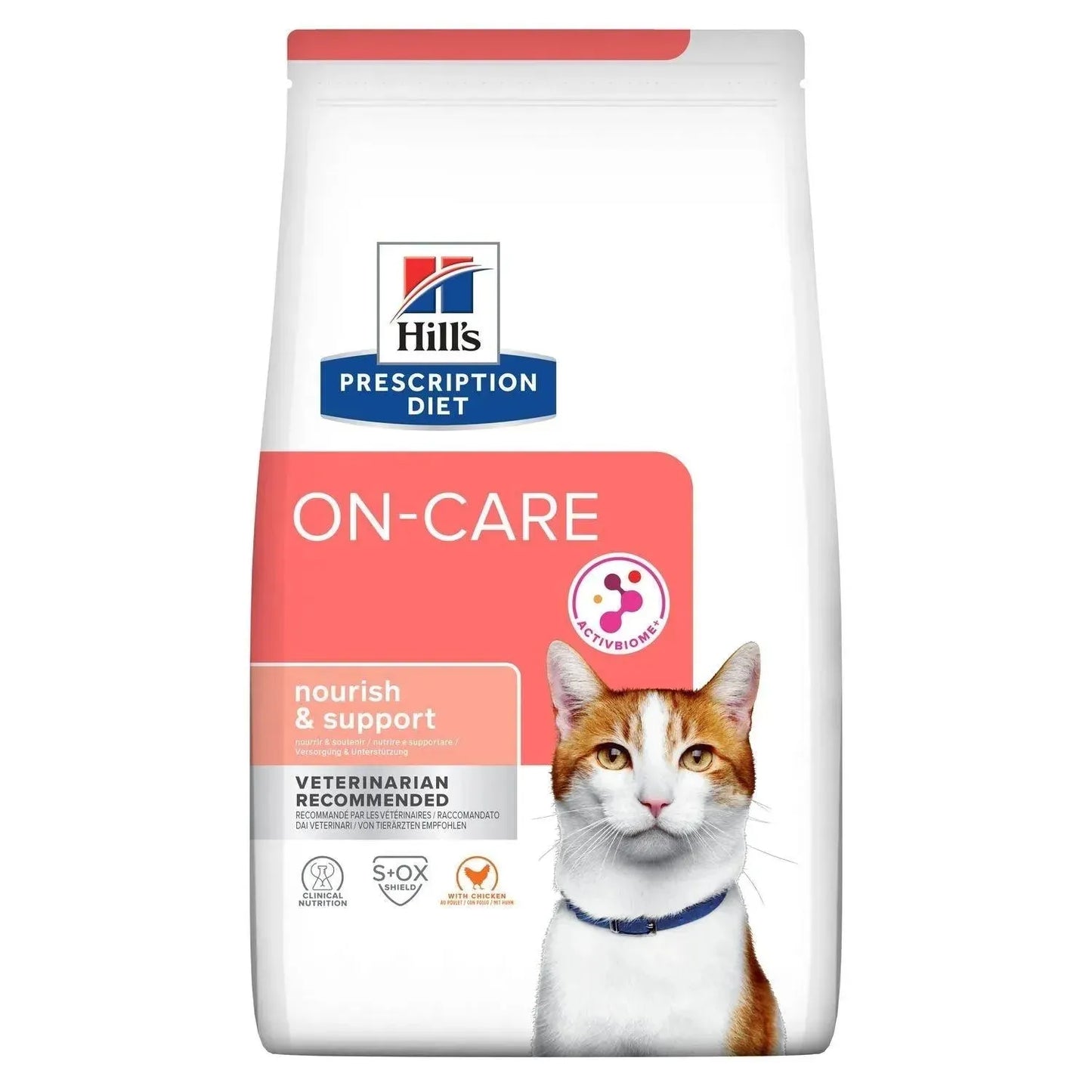 Hill's ON-CARE - Katze - Hill's Prescription Diet - Marigin AG Onlineshop für Tierbedarf Hill's ON-CARE - Katze - 1.5kg Futter