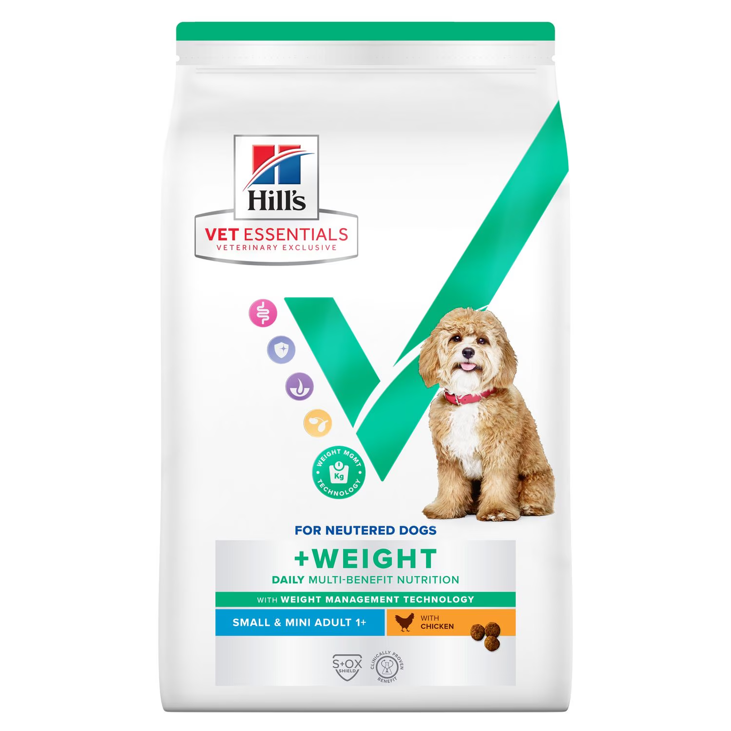 Hill's Multi-Benefit + Weight Adult 1+ Small & Mini - Hund