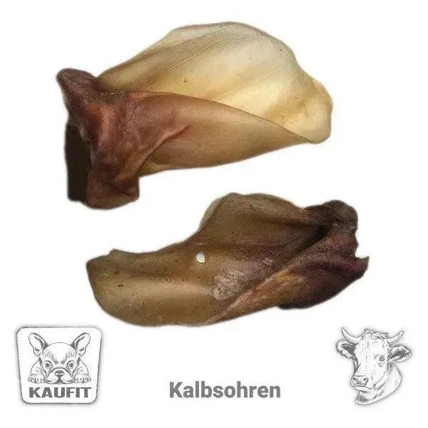 Kalbsohren - Hund - Kaufit - Marigin AG Onlineshop für Tierbedarf Kalbsohren - Hund - 1 x 800g Kauartikel
