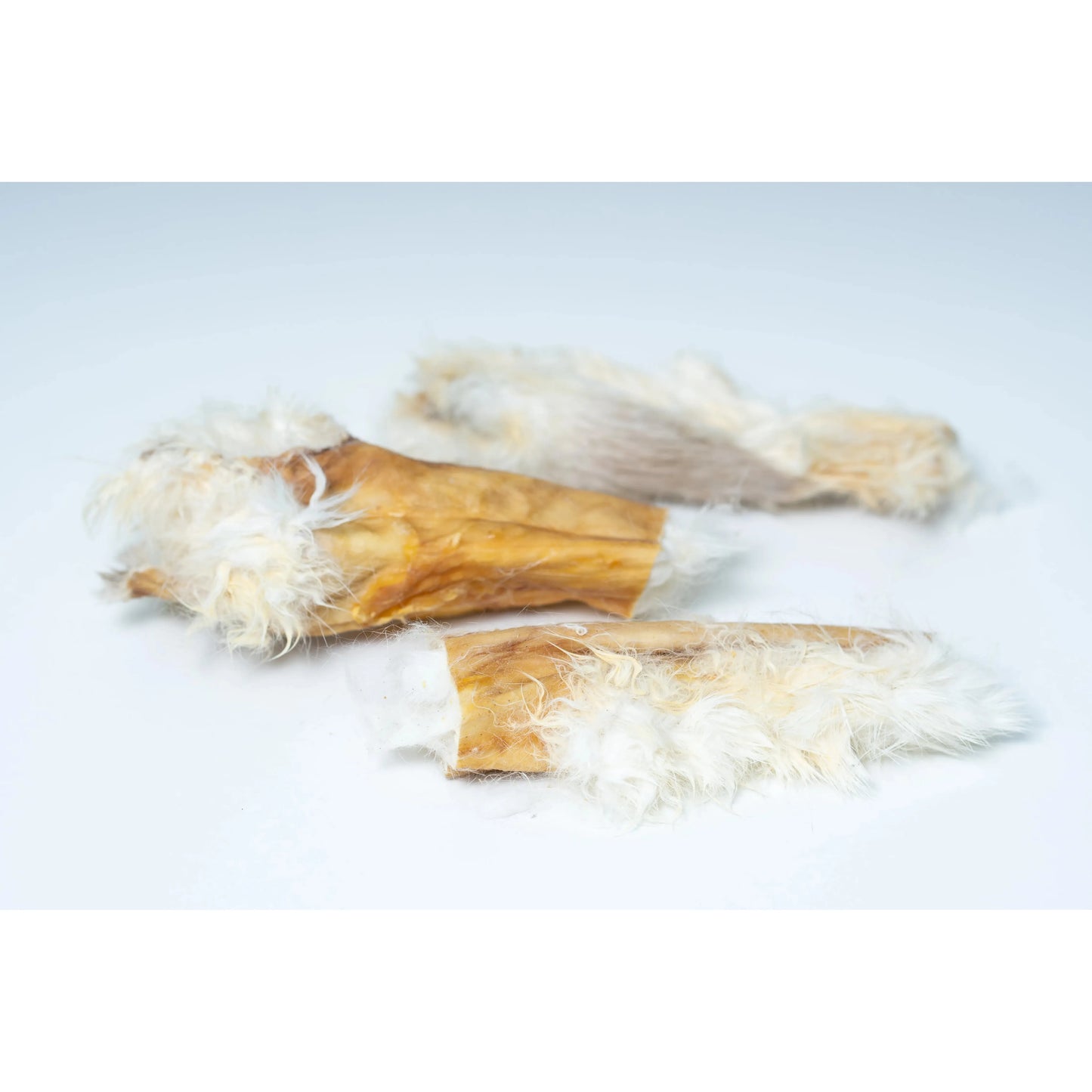 Kaninchenhaut - Hund - Kaufit - Marigin AG Onlineshop für Tierbedarf Kaninchenhaut - Hund - Mit Fell / 1 x 150 g / 15 cm Kauartikel