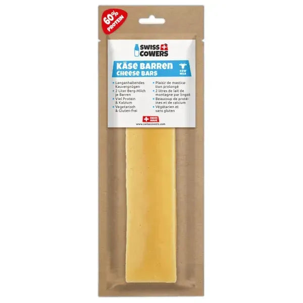 Käse Barren Trüffel & Original - Hund - Swisscowers - Marigin AG Onlineshop für Tierbedarf Käse Barren Trüffel & Original - Hund - M / Orignal / 1 x 80g Kauartikel