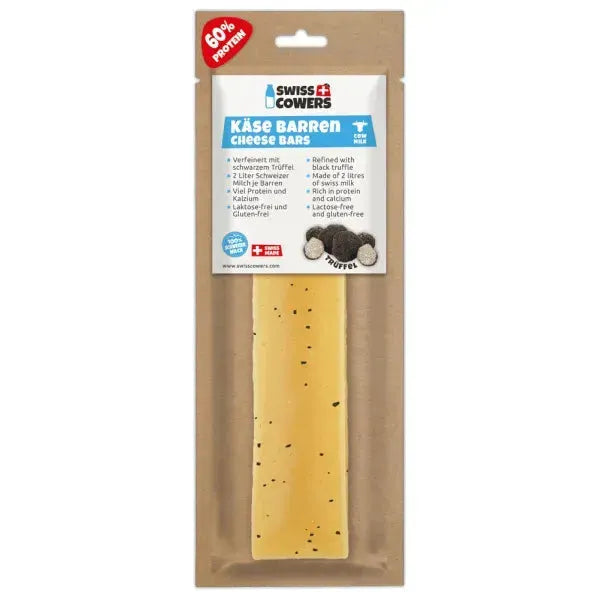 Käse Barren Trüffel & Original - Hund - Swisscowers - Marigin AG Onlineshop für Tierbedarf Käse Barren Trüffel & Original - Hund - M / Trüffel / 1 x 80g Kauartikel