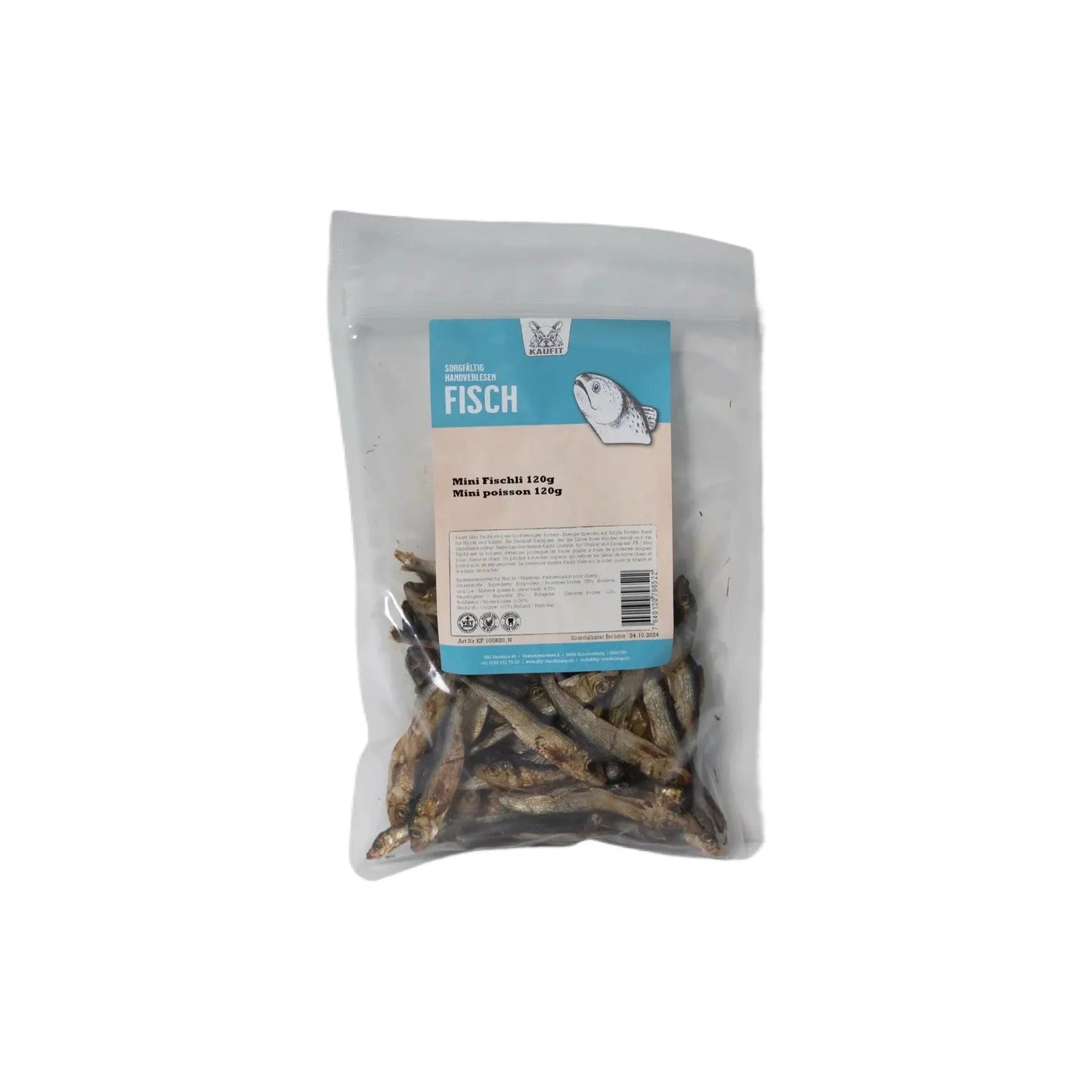 Mini Fischli - Hund - Kaufit - Marigin AG Onlineshop für Tierbedarf Mini Fischli - Hund - 120 g Kauartikel