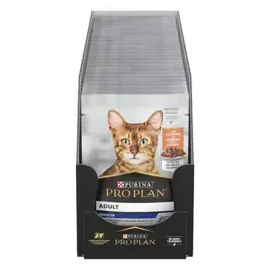 Purina Adult Indoor Cat/Katze - Beutel Lachs - Purina ProPlan - Marigin AG Onlineshop für Tierbedarf Purina Adult Indoor Cat/Katze - Beutel Lachs - Lachs / 26 x 85g / Beutel Futter