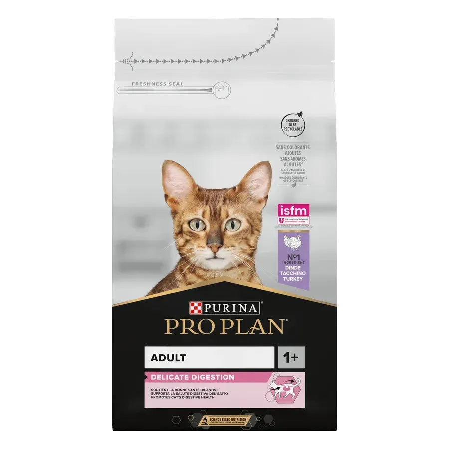 Purina Delicate Digestion +1 Adult Katze - Truthahn - Purina ProPlan - Marigin AG Onlineshop für Tierbedarf Purina Delicate Digestion +1 Adult Katze - Truthahn - Truthahn / 1.5kg Futter