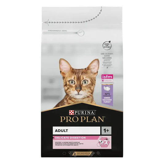 Purina Delicate Digestion +1 Adult Katze - Truthahn - Purina ProPlan - Marigin AG Onlineshop für Tierbedarf Purina Delicate Digestion +1 Adult Katze - Truthahn - Truthahn / 1.5kg Futter