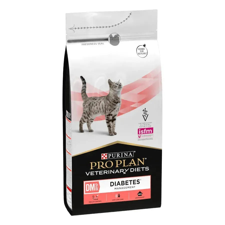 Purina DM Diabetes Management - Katze - Purina Veterinary Diets - Marigin AG Onlineshop für Tierbedarf Purina DM Diabetes Management - Katze - 1 x 1.5 kg Futter