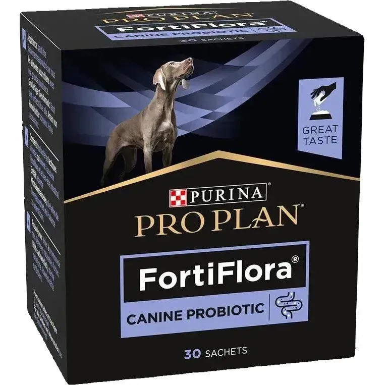 Purina FortiFlora Hund - Pulver - Purina Veterinary - Marigin AG Onlineshop für Tierbedarf Purina FortiFlora Hund - Pulver - 1 x 30 x 1g Ergänzungsfuttermittel