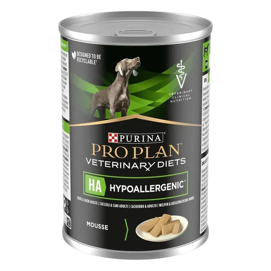 Purina HA Hypoallergenic Hund - Dose - Purina Veterinary Diets - Marigin AG Onlineshop für Tierbedarf Purina HA Hypoallergenic Hund - Dose - 1 x 400g Futter
