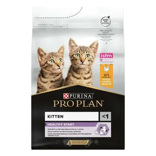 Purina Kitten Healthy Start Katze Huhn - Purina ProPlan - Marigin AG Onlineshop für Tierbedarf Purina Kitten Healthy Start Katze Huhn - Huhn / 1.5kg Futter