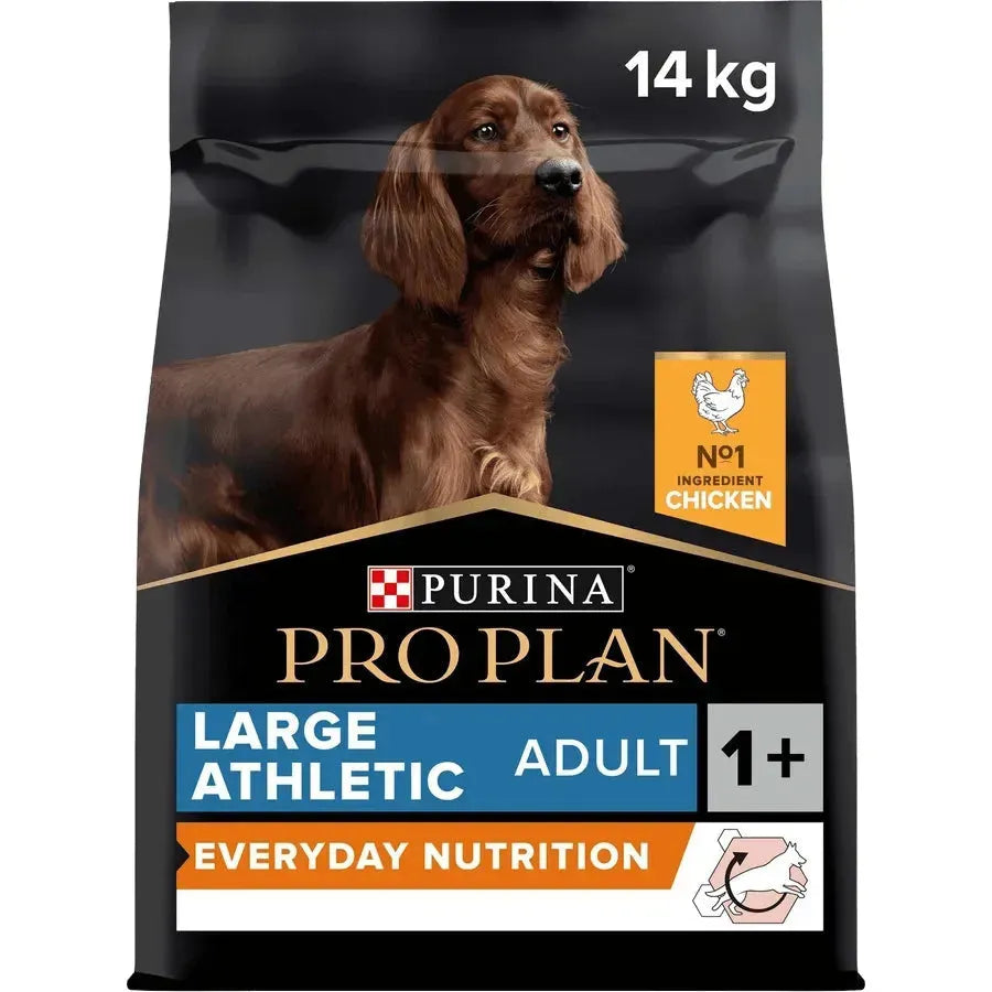 Purina Large Athletic Adult Everyday Nutrition - Hund - Purina ProPlan - Marigin AG Onlineshop für Tierbedarf Purina Large Athletic Adult Everyday Nutrition - Hund - Huhn / 14kg Futter