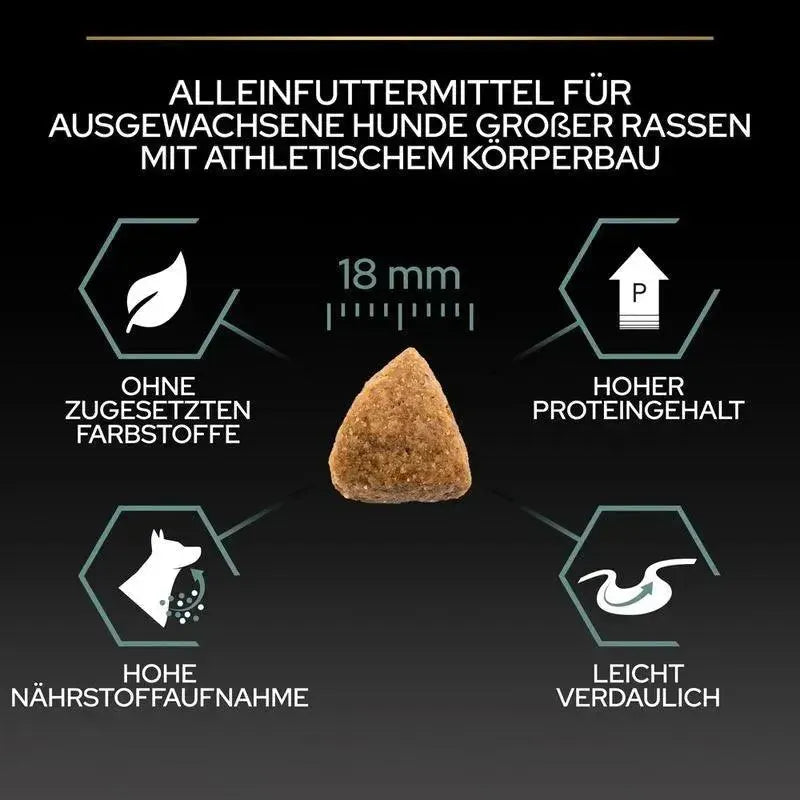 Purina Large Athletic Adult Sensitive Digestion - Hund - Purina ProPlan - Marigin AG Onlineshop für Tierbedarf Purina Large Athletic Adult Sensitive Digestion - Hund - Lamm & Reis / 1 x 14 kg Futter
