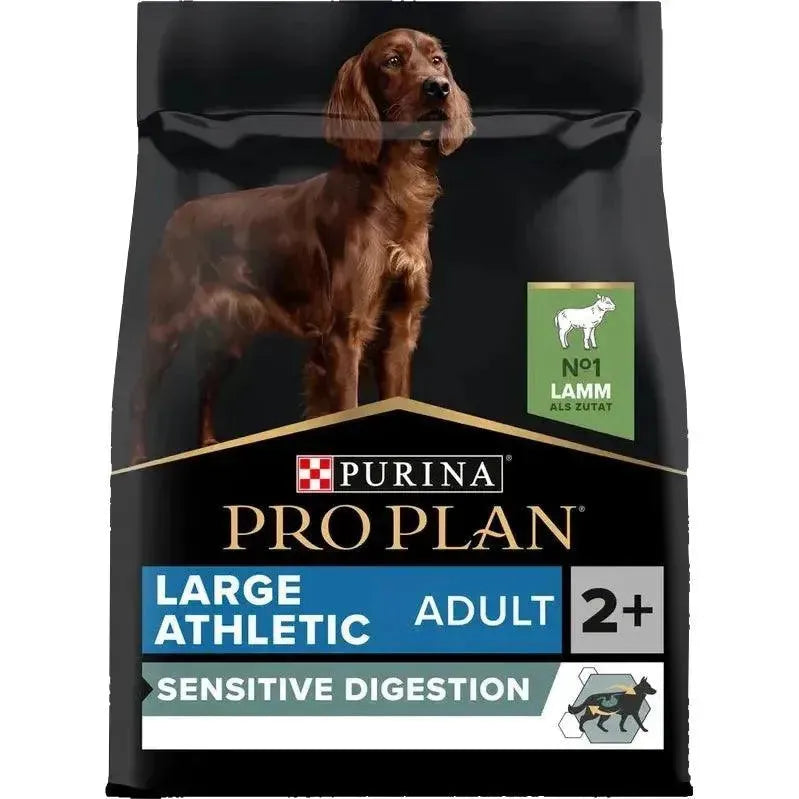 Purina Large Athletic Adult Sensitive Digestion - Hund - Purina ProPlan - Marigin AG Onlineshop für Tierbedarf Purina Large Athletic Adult Sensitive Digestion - Hund - Lamm & Reis / 1 x 14 kg Futter