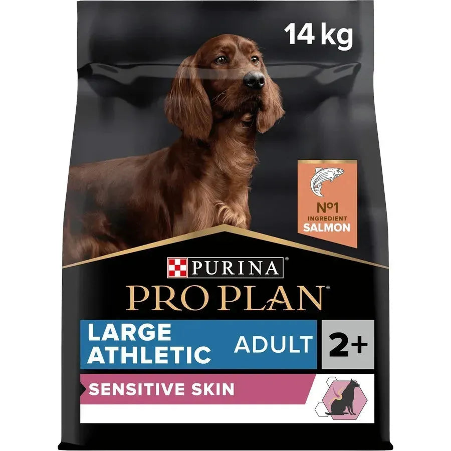 Purina Large Athletic Adult Sensitive Skin - Hund - Purina ProPlan - Marigin AG Onlineshop für Tierbedarf Purina Large Athletic Adult Sensitive Skin - Hund - Lachs / 14kg Futter