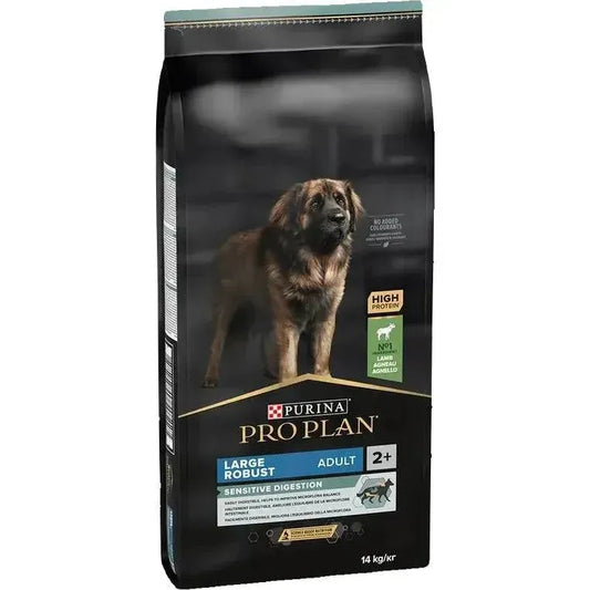 Purina Large Robust Adult Sensitive Digestion - Hund - Purina ProPlan - Marigin AG Onlineshop für Tierbedarf Purina Large Robust Adult Sensitive Digestion - Hund - Lamm & Reis / 1 x 14 kg Futter