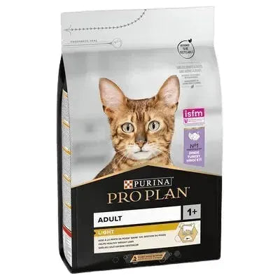 Purina Light 1+ Adult Katze - Truthahn - Purina ProPlan - Marigin AG Onlineshop für Tierbedarf Purina Light 1+ Adult Katze - Truthahn - Truthahn / 3 KG Futter